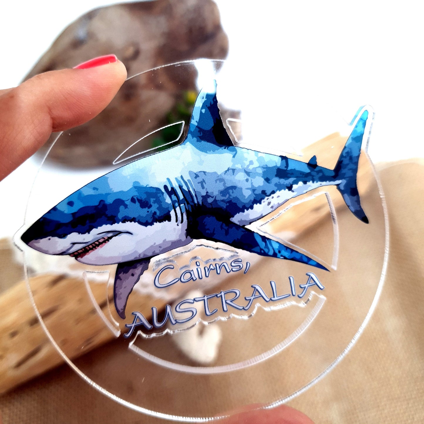 Acrylic Dive Coaster - Shark