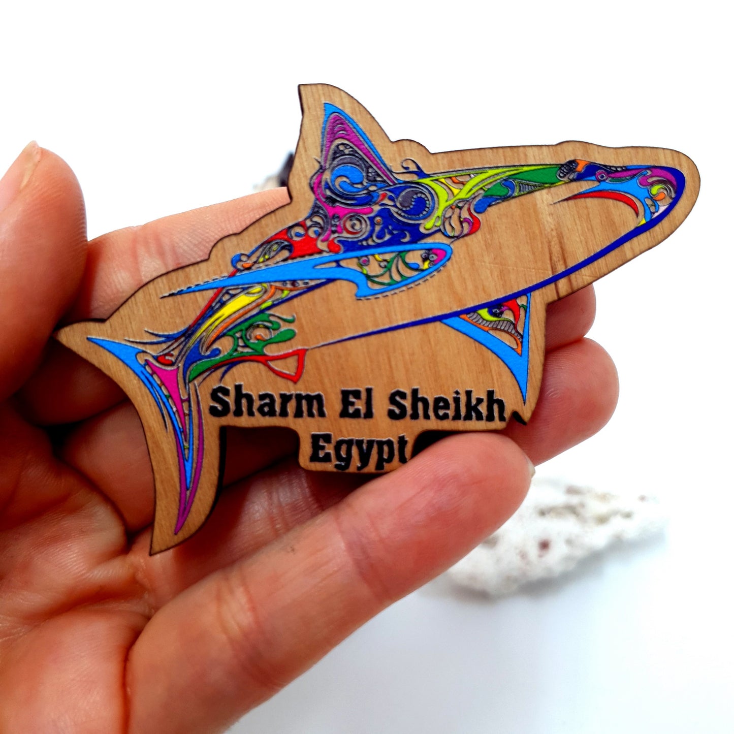 Tribal Shark Dive Magnet