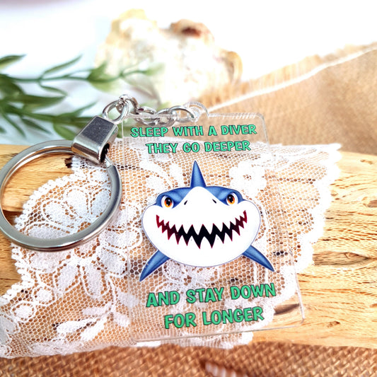 Underwater Acrylic Keychain