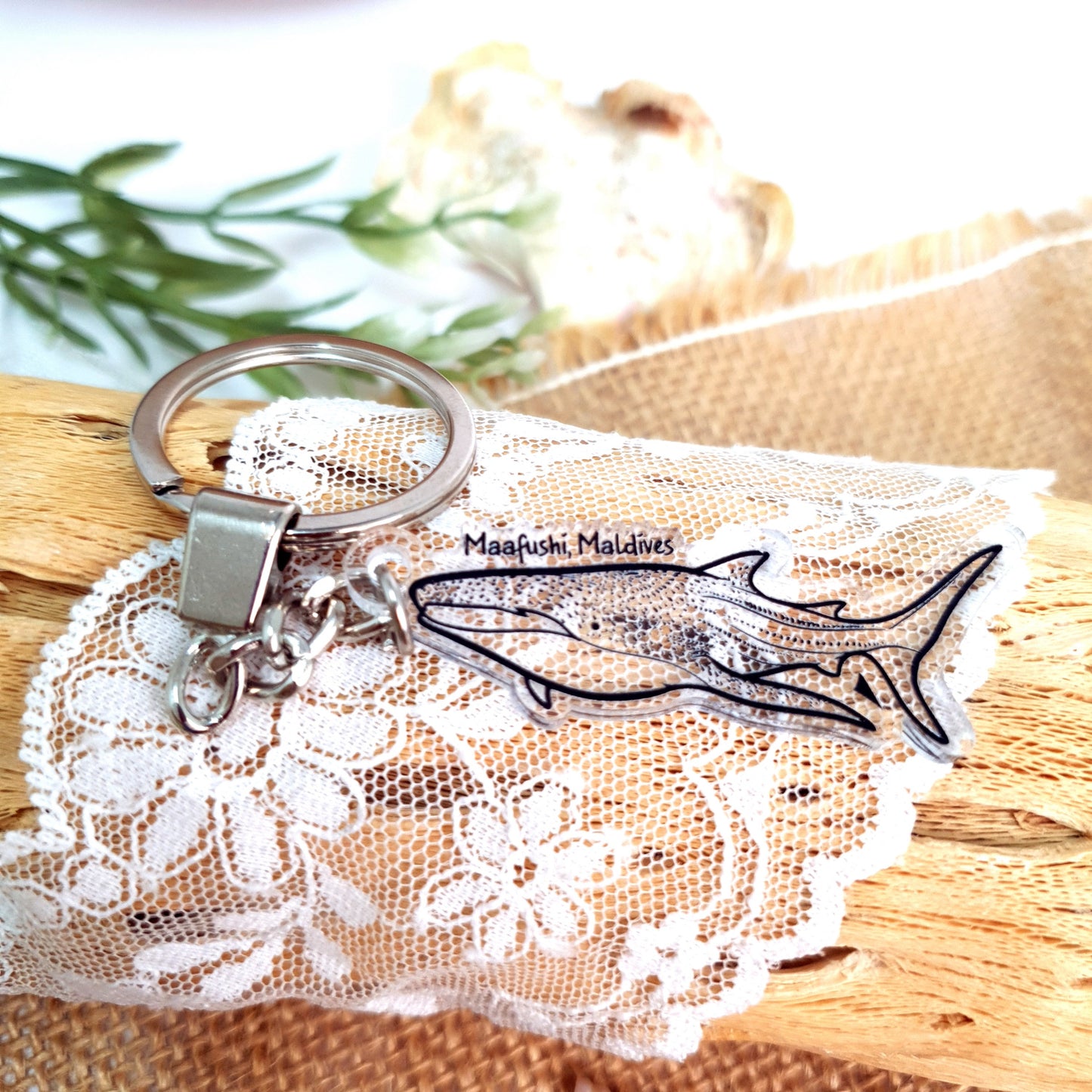 Whaleshark Acrylic Keychain