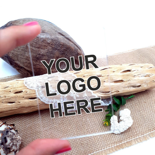 ACRYILIC MAGNET WITH YOUR LOGO AND WEBSITE