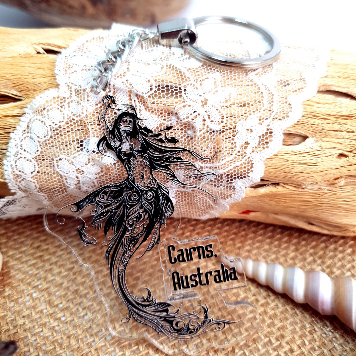 Acrylic Keychain Mermaid