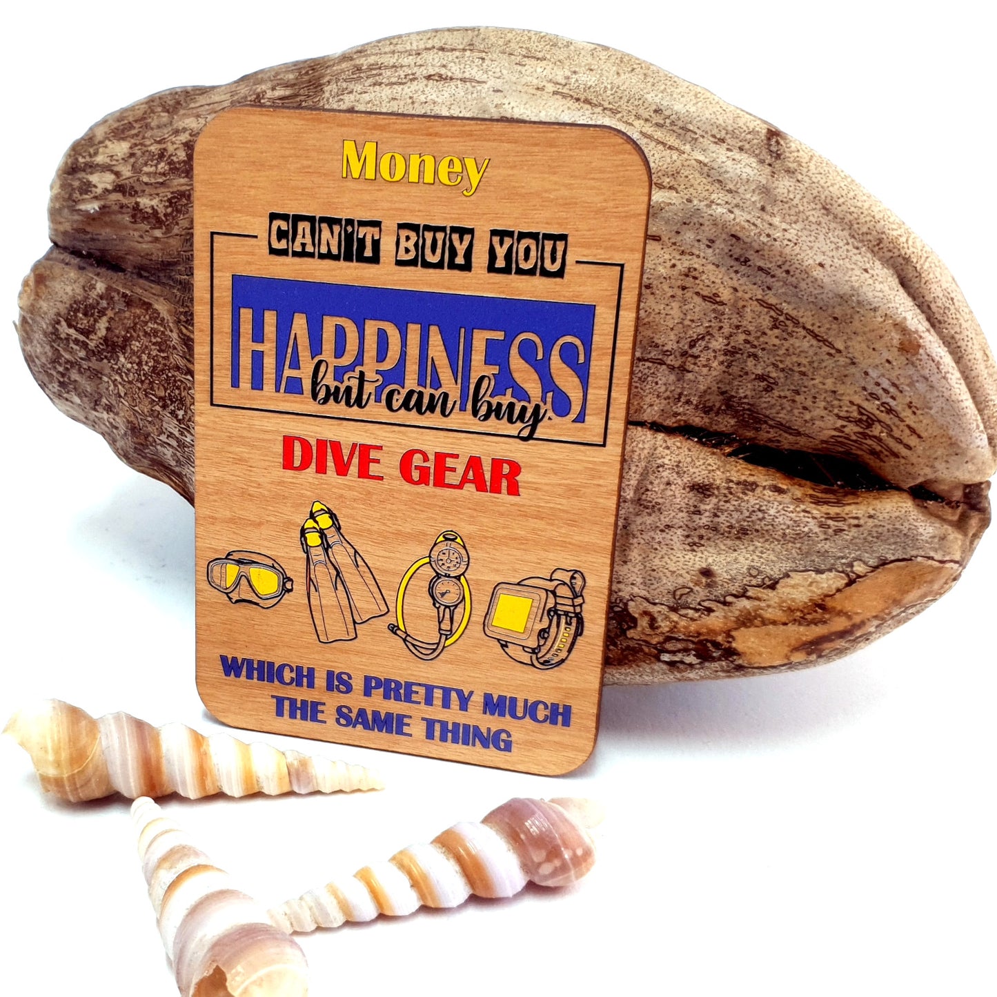 Happiness Dive Magnet