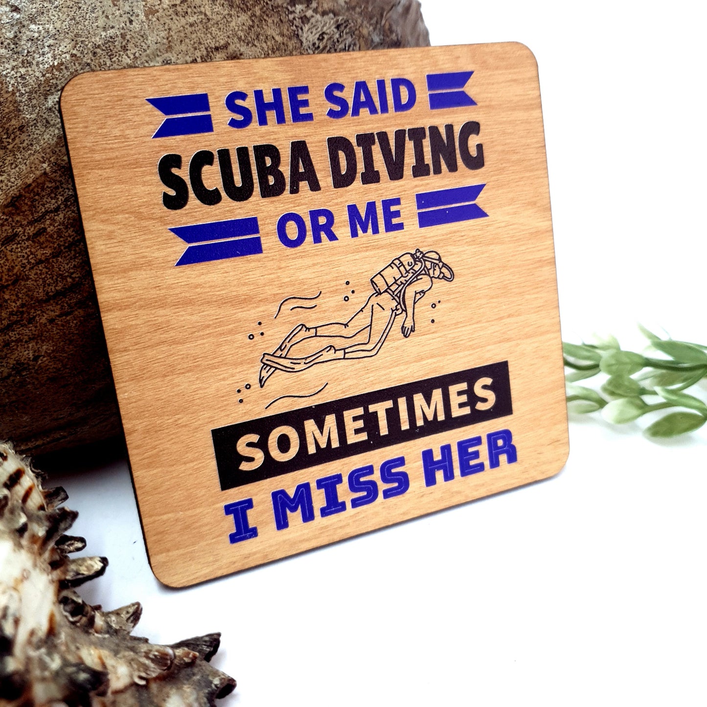 Scuba or Her Wooden Dive Coaster