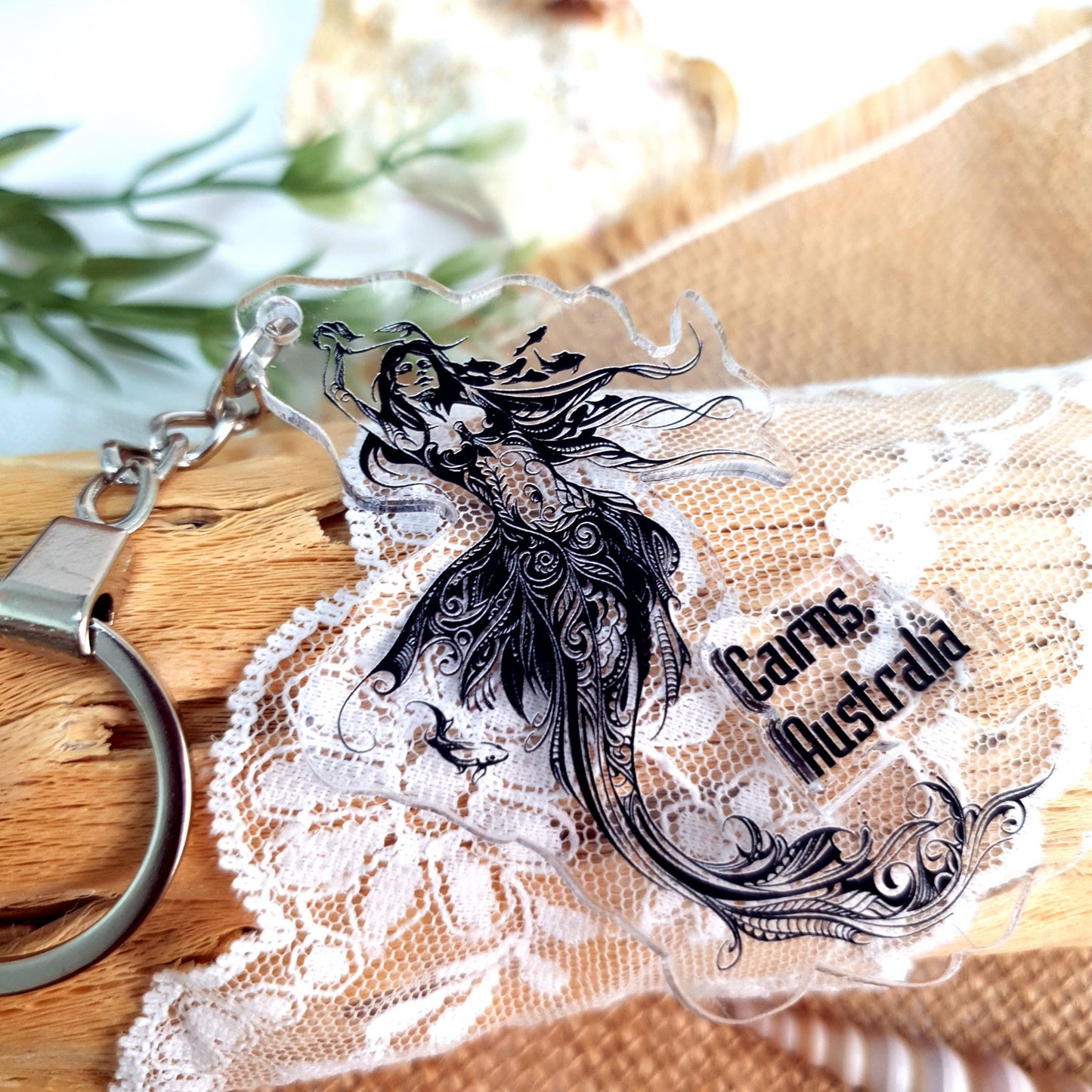 Acrylic Keychain Mermaid