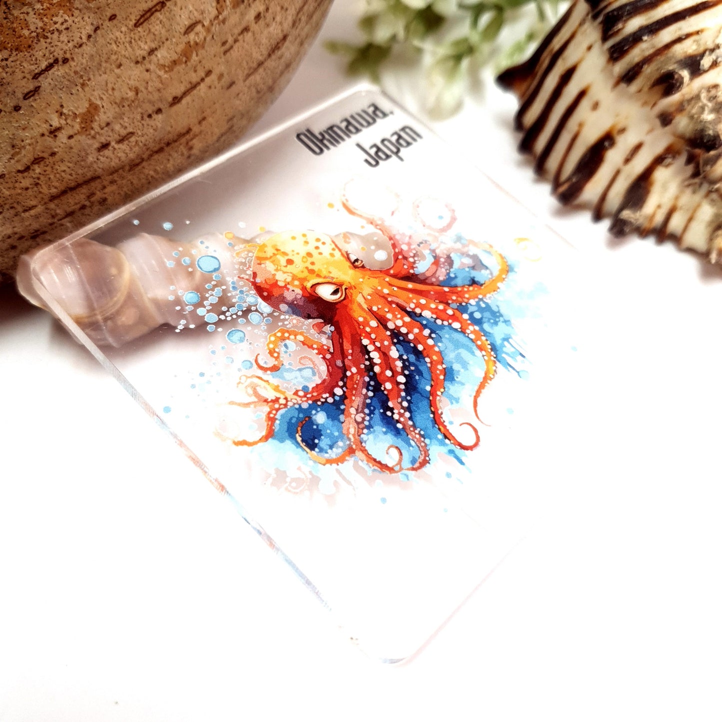 Octopus Acrylic Fridge Magnet