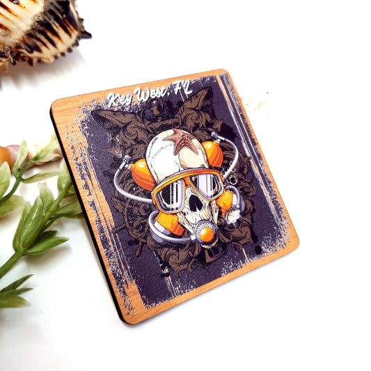 Wooden Fridge Magnet