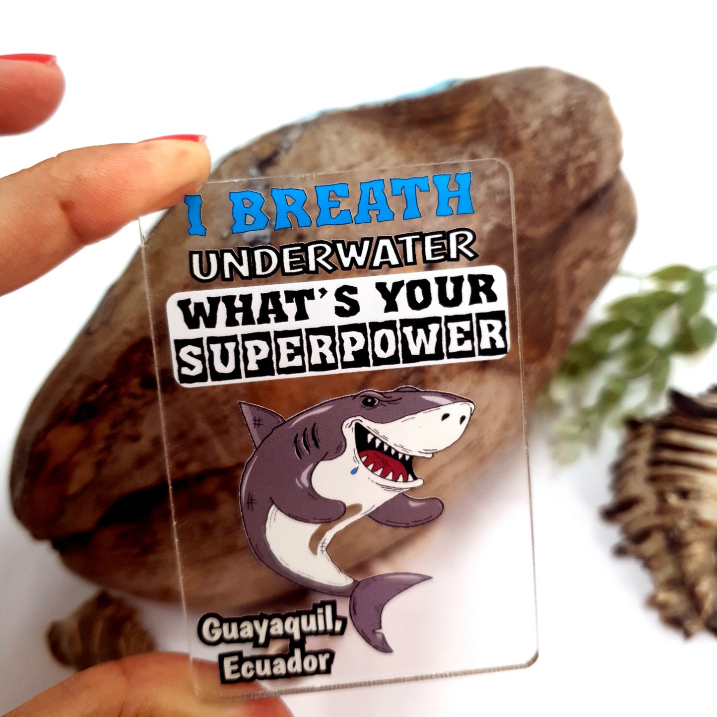 Superpower Acrylic Fridge Dive Magnet