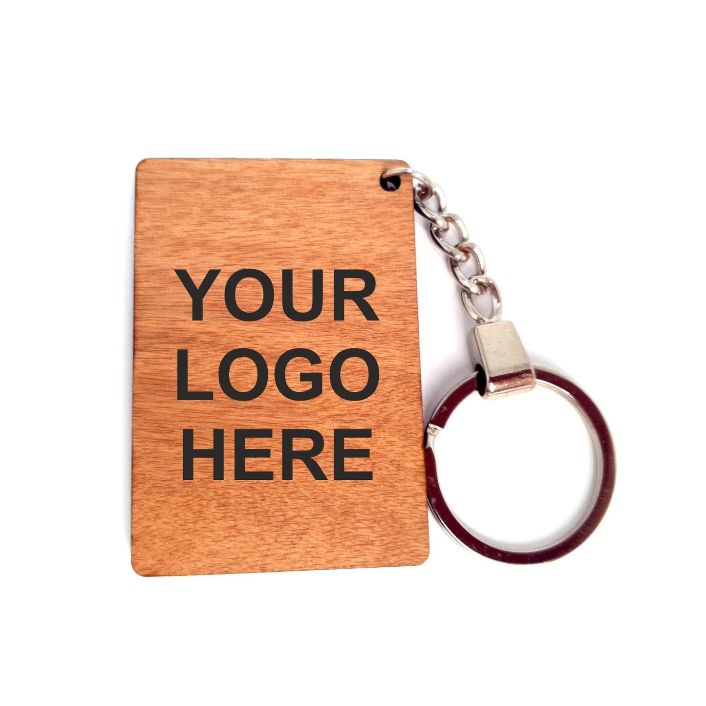 PRINTED KEYCHAIN WITH YOUR LOGO AND WEBSITE